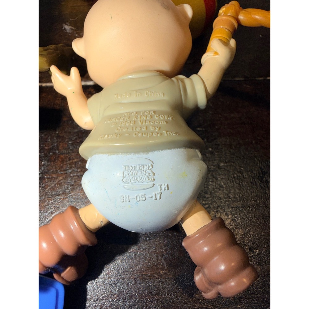Lot Vintage 90's Rugrats The Movie Burger King Kids Club Toy Figure - Picture 2 of 10